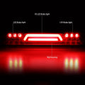 3D LED Bar Third Tail Brake Light for Tahoe Yukon XL Suburban (2000–2006)