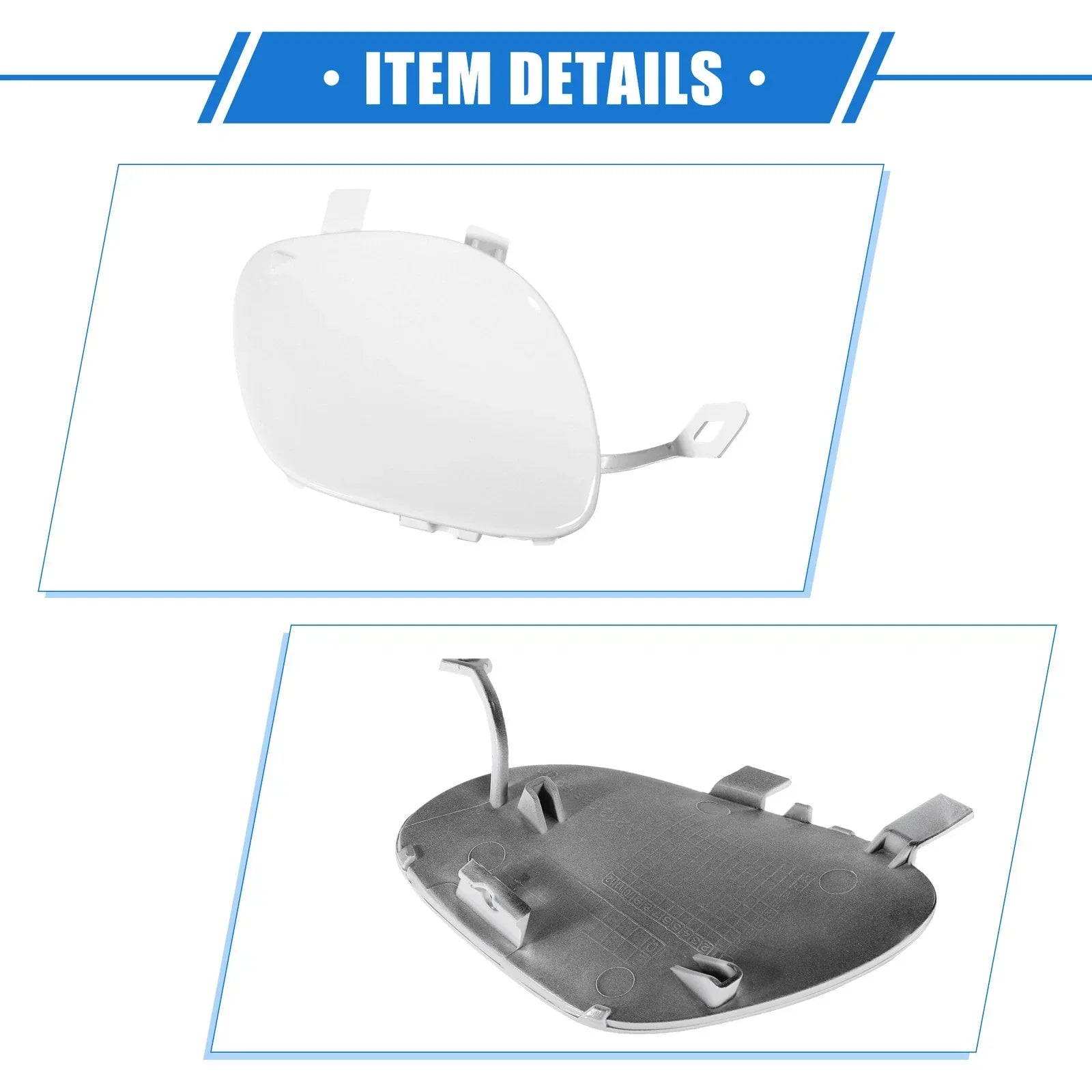 Front Bumper Tow Hook Eye Hole Cover for Mercedes-Benz E450 (2019-2020)