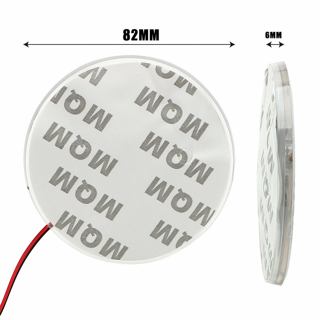LED Emblem Logo Light 82mm for BMW 3 4 5 6 7 M Z Series (2000-2016)