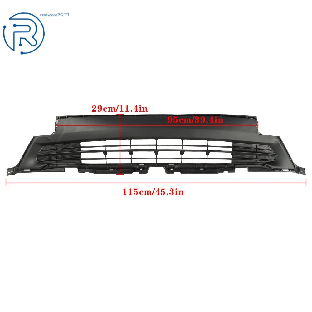 Front Bumper Lower Grille for Toyota RAV4 LE/XLE (2016-2018) Black Mesh