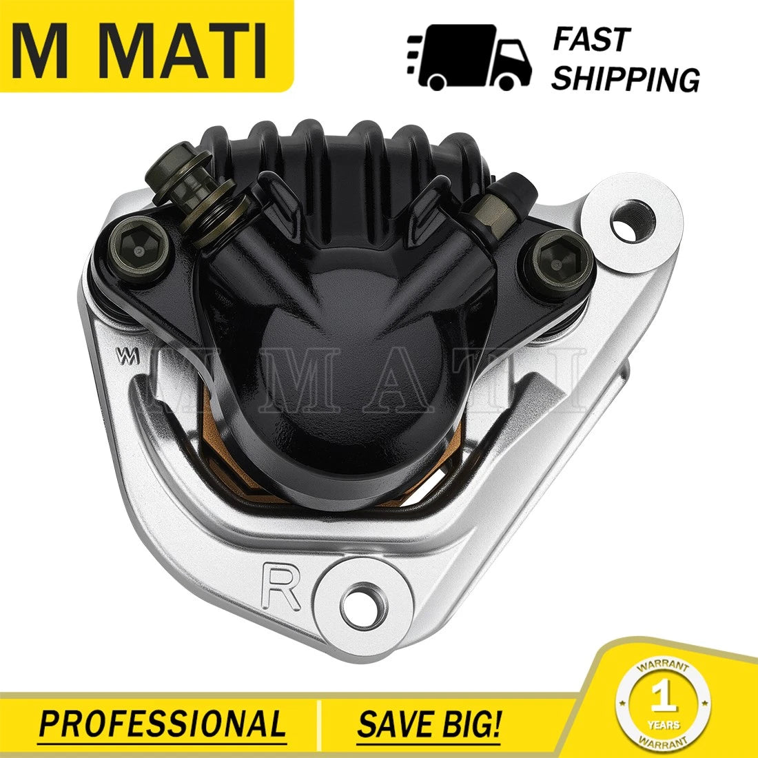 Front Right Brake Caliper for Honda Goldwing 1000 GL1000 (1975–1977) 45200-371-315