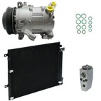 AC Compressor Kit With Condenser for Jeep Cherokee 3.2L (2016–2017)
