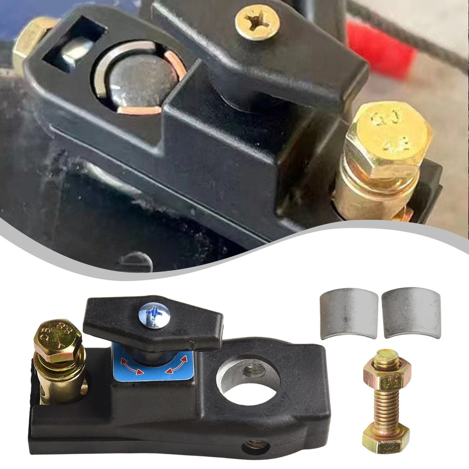 Car Battery Disconnect Switch for Marine RV Truck Applications