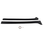 Black Side Skirt Extension Body Kit for Honda Accord 4Dr Sedan 2008-2012 ABS