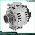 Alternator for Audi TT Quattro L4 2.0L 2011–2014 115547 6-Groove Clutch Pulley