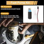 Fuel Pump for Toyota Scepter (1991–1996) Replaces 2322003020