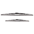 2X Valeo Traditional Titanium 18" Windshield Wiper Blades for