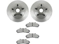 Front Brake Pad and Rotor Kit for Mazda B2500 RWD (2001) TX543FV