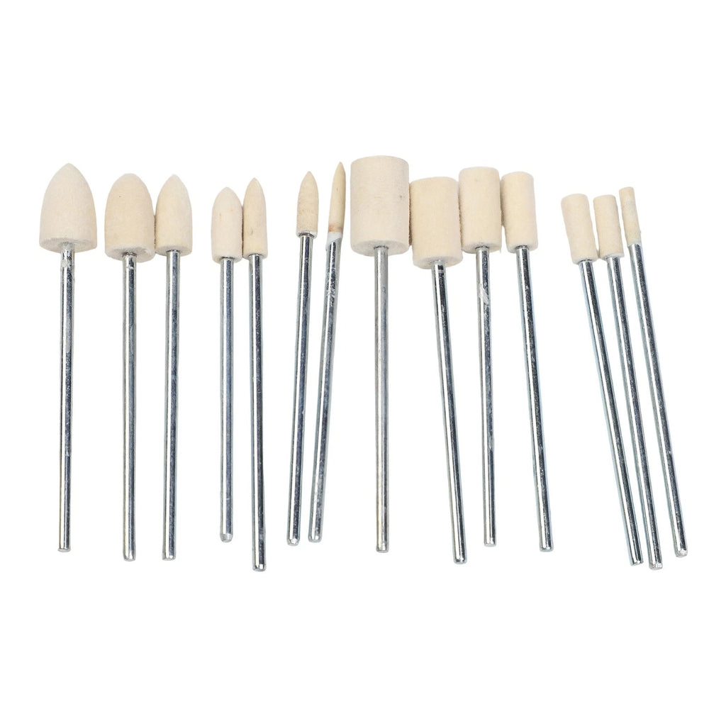 Set of 14 Wool Grinding Heads 65mm for Rotary Tool Sanding Polishing