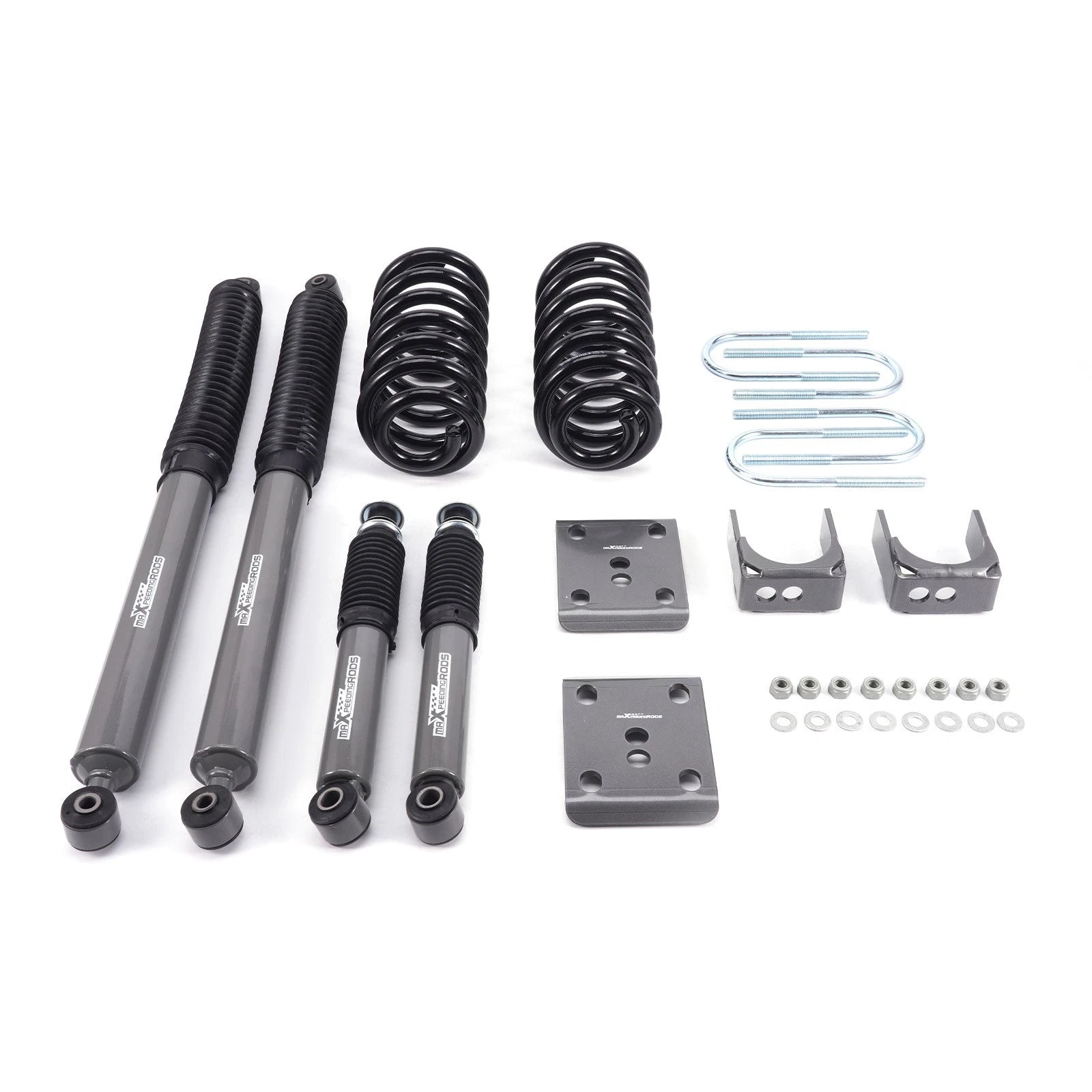 3"-5" Lowering Springs & Shocks for Ford F100 F150 2WD (1980–1996)