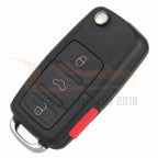 Set of 2 Key Entry Remote Fob for Volkswagen Beetle Passat (1998–2001)