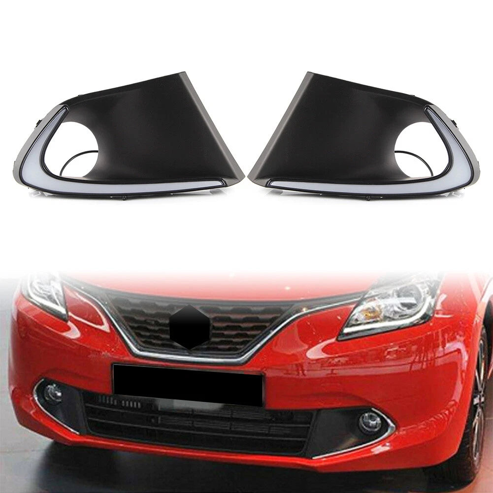 2X LED Daytime Running Light with Turn Signal for Suzuki Baleno (2016–2017)