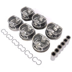 6X Pistons & Rings Set STD 22mm 84mm for BMW N55B30A (2011–2019)