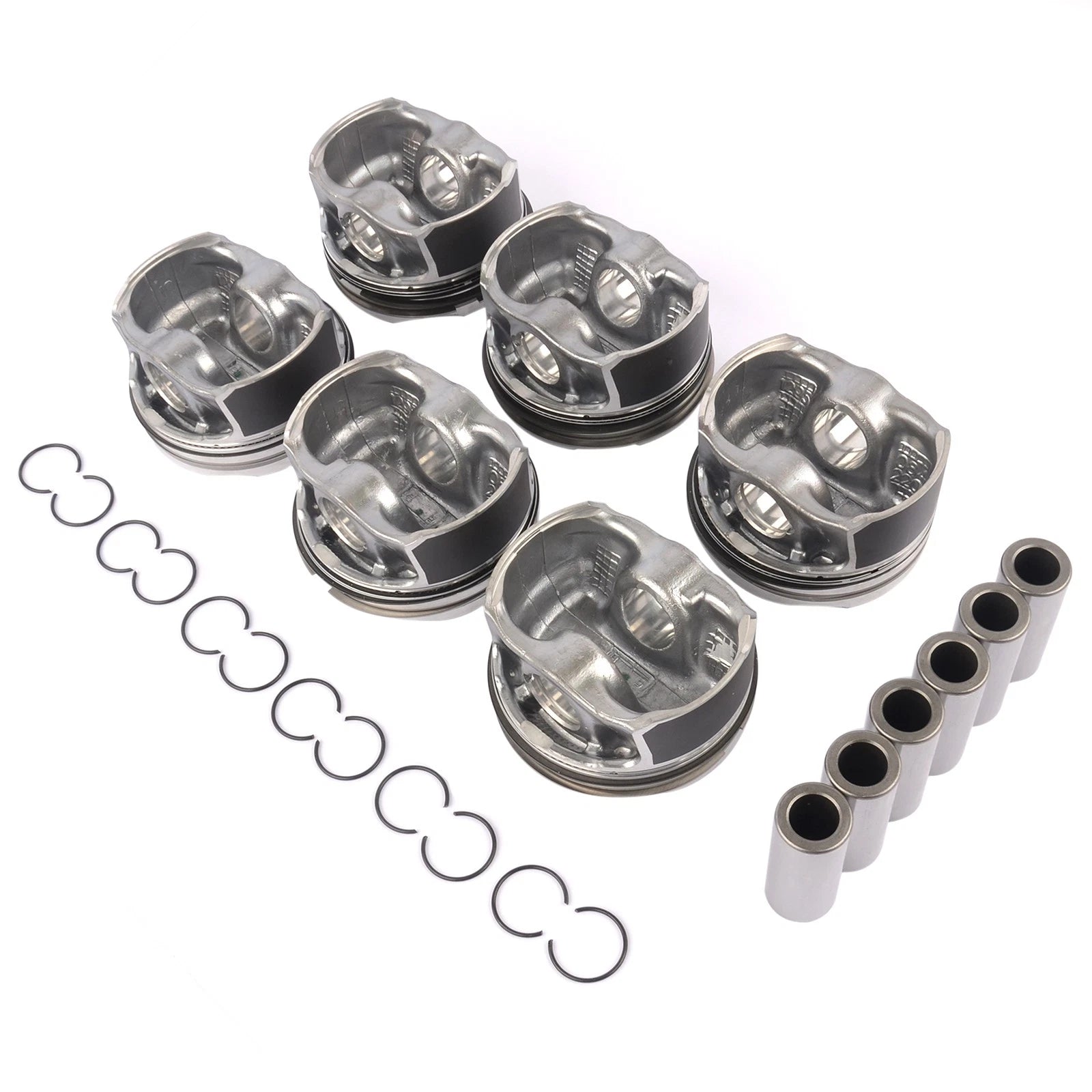 6X Pistons & Rings Set STD 22mm 84mm for BMW N55B30A (2011–2019)
