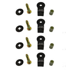 Set of 4 Rear Door Striker Bolts for Ford Bronco Escort Lincoln Mercury (1980–2011)
