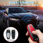 TPU Remote Key Fob Cover for Audi A3 A6L A8 e-Tron (2 Colors, 3 Buttons)