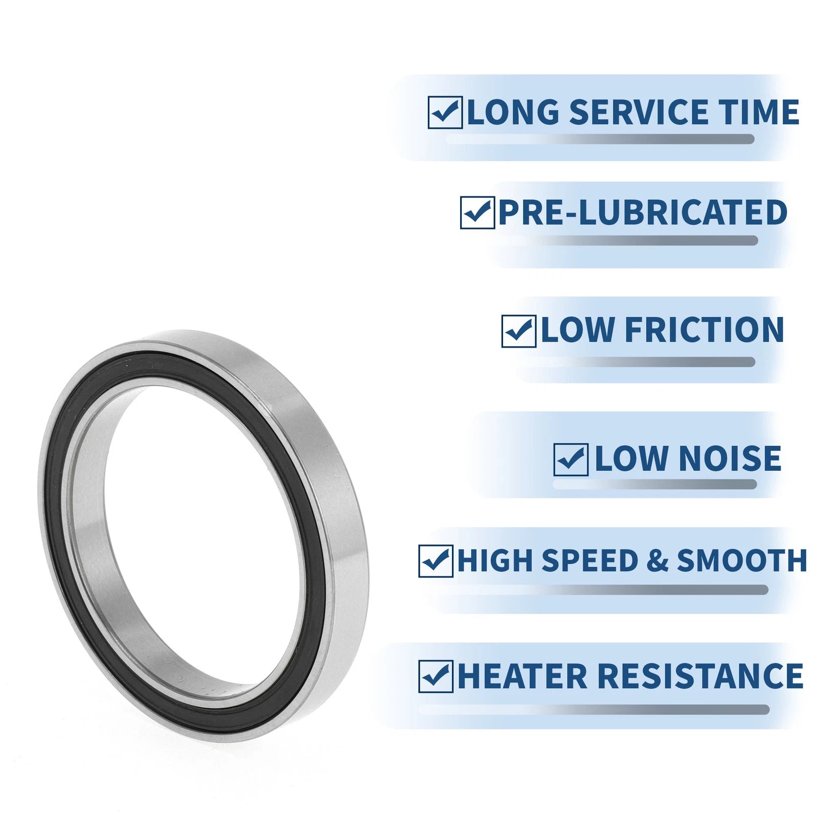 Deep Groove Ball Bearing P5 for Scooter Skateboard Wheel (40x52x7mm)