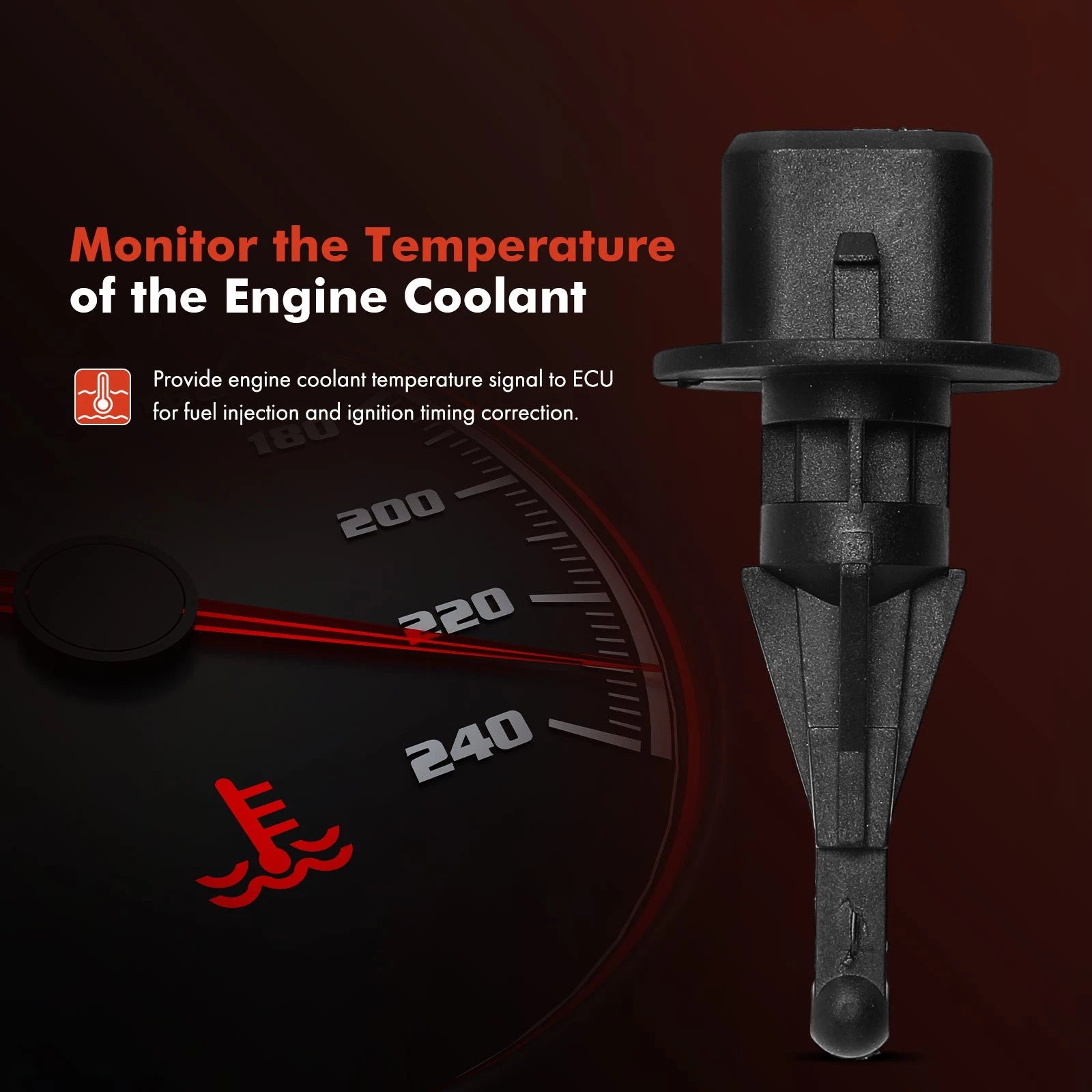 Temperature Sensor for Toyota Camry RAV4 Corolla 4Runner (2014-2024)