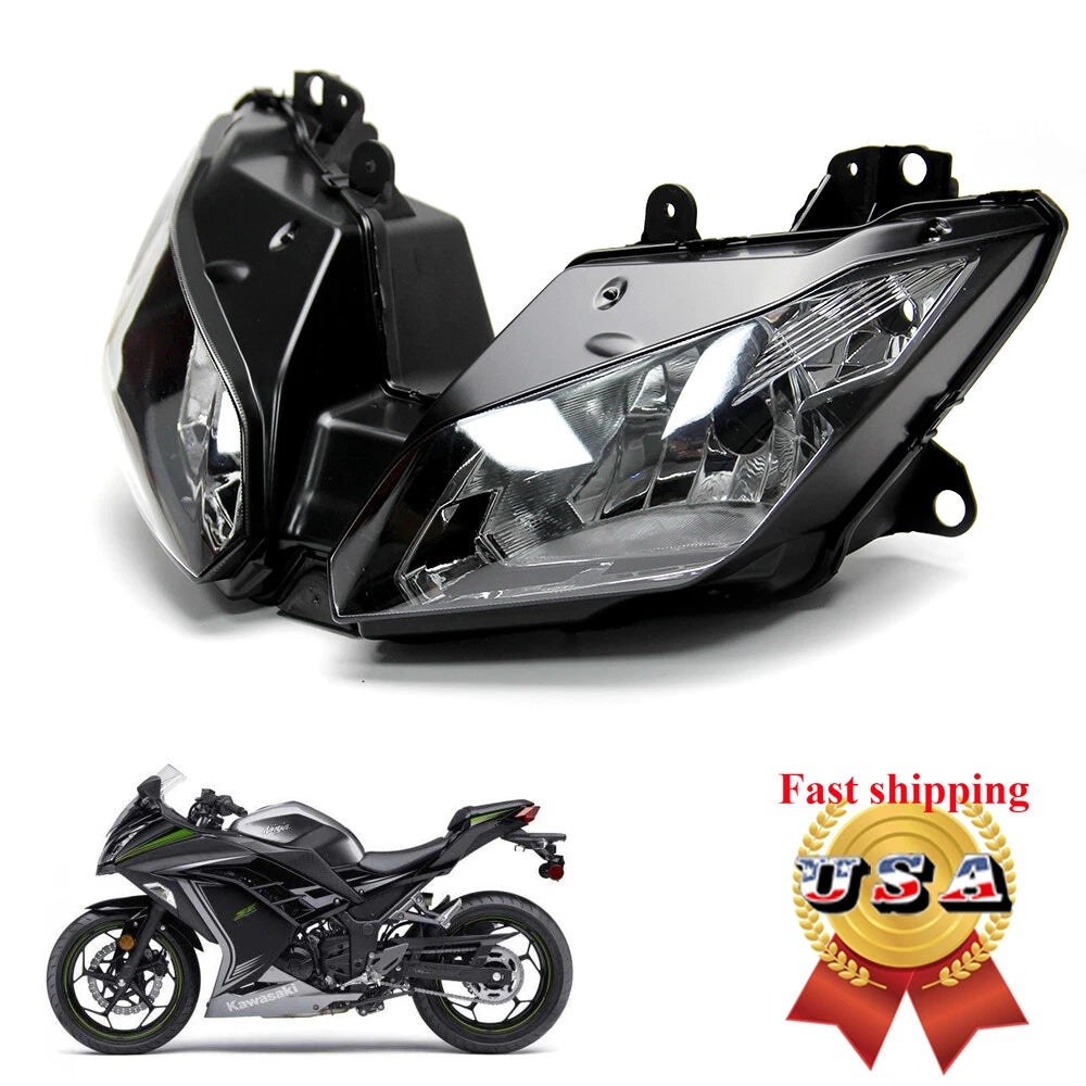 Front Headlight Assembly for Kawasaki Ninja 300 EX300 (2013–2017)
