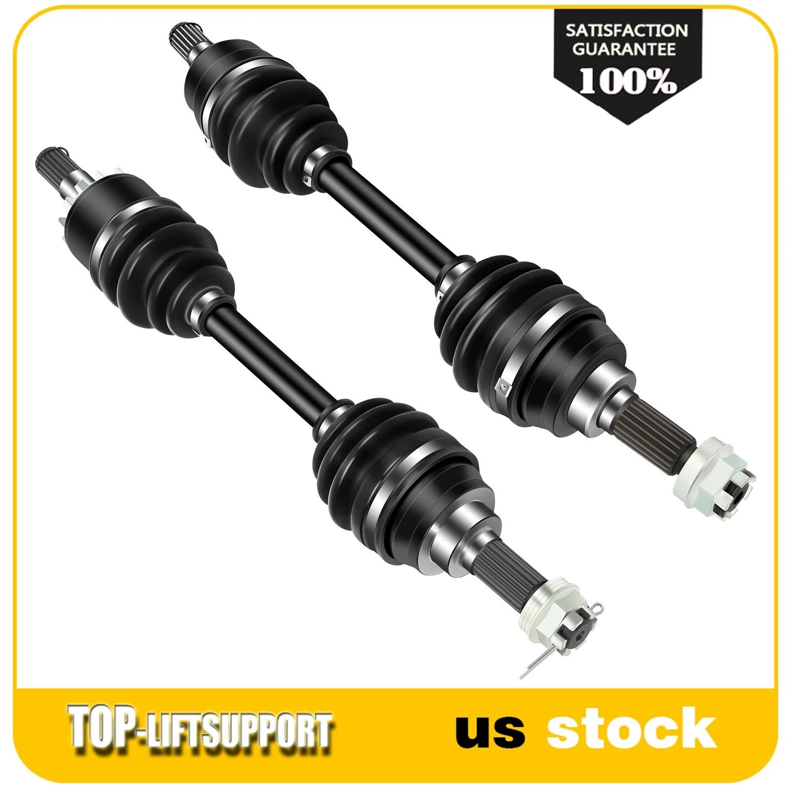 2X Front CV Axle for Kawasaki Prairie 360 650 700