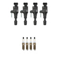 Set of 4 Ignition Coils & Spark Plugs for Chevrolet Malibu L4