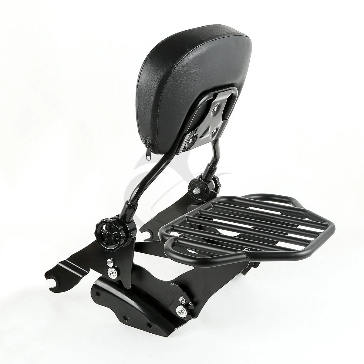 Backrest Pad Sissy Bar Rack for Harley Touring (2009–2013)