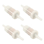 Set of 4 Fuel Filters for Mercury Outboard Engines (879885Q)