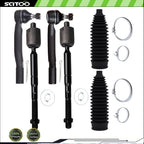 Front Tie Rod End & Rack and Pinion Bellow for Toyota Camry (2007–2011)