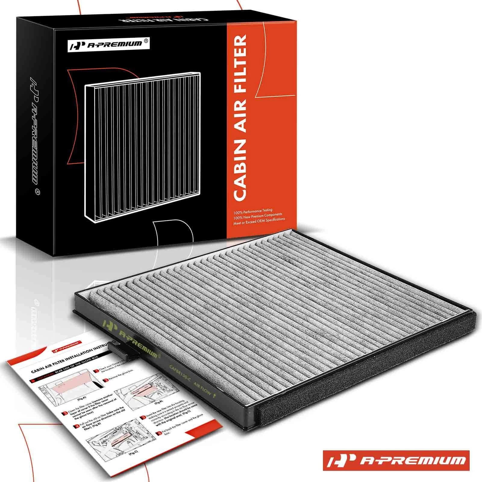 Activated Carbon Cabin Air Filter for Honda Pilot Odyssey Acura MDX (2003–2023)