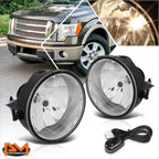 Clear Lens Fog Lights for Ford F150/Lincoln Mark LT (2006–2010)