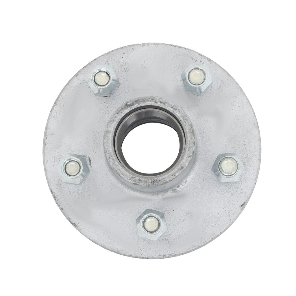 Set of 2 Galvanized Trailer Hub Kits for 3" Axles