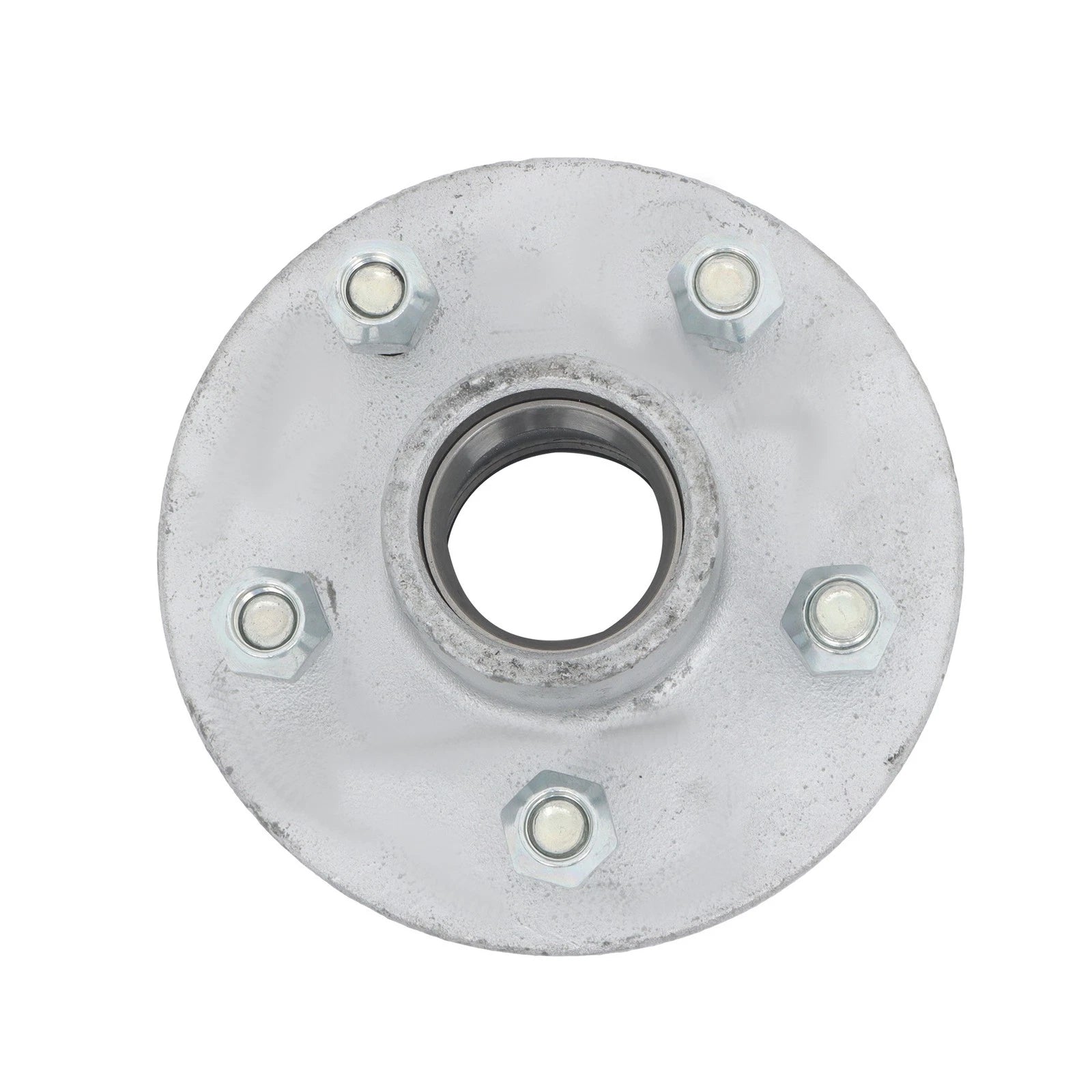 Set of 2 Galvanized Trailer Hub Kits for 3" Axles