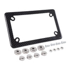 Carbon Fiber Motorcycle License Plate Frame Holder for USA Models