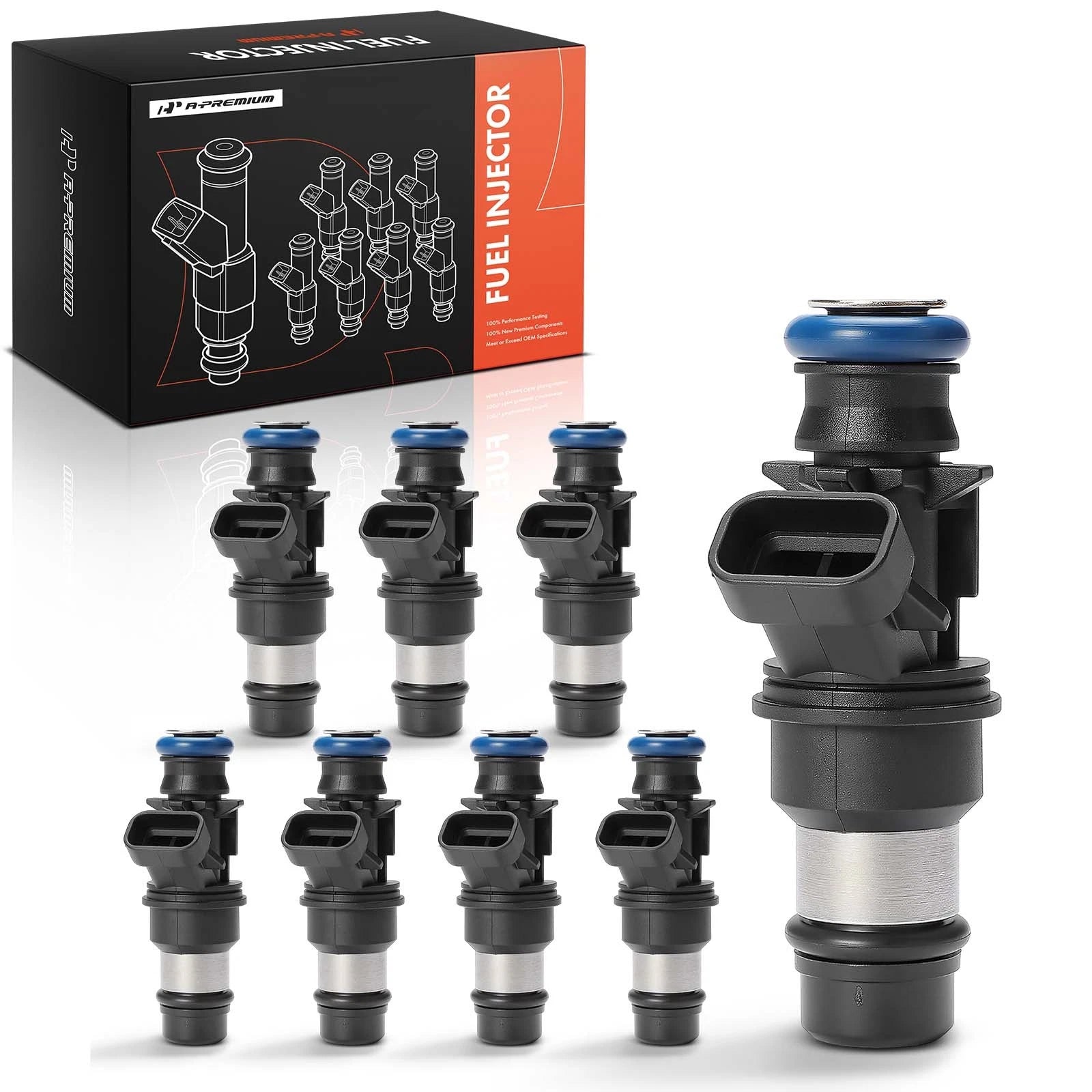 8x Fuel Injector for Chevy Silverado 1500 GMC Sierra 1500 (2000–2007)