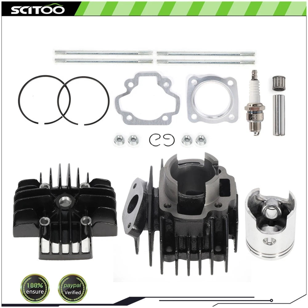 Top End Kit for Yamaha PW50 (1981–2009) - Cylinder, Piston, Gasket