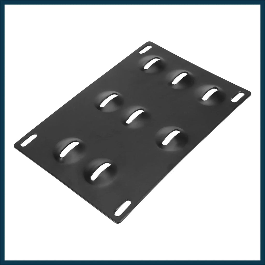 Bumper Tow Hook License Plate Mount Bracket for Mercedes