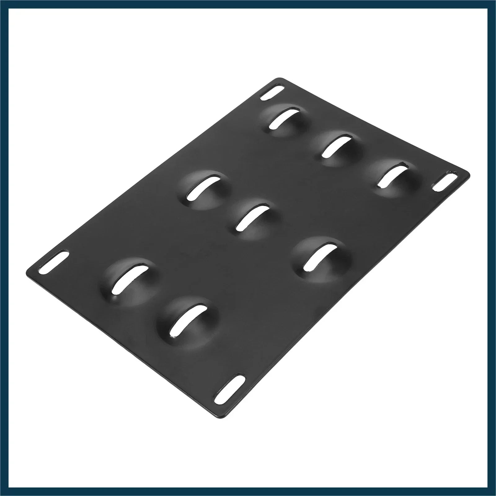 Bumper Tow Hook License Plate Mount Bracket for Mercedes