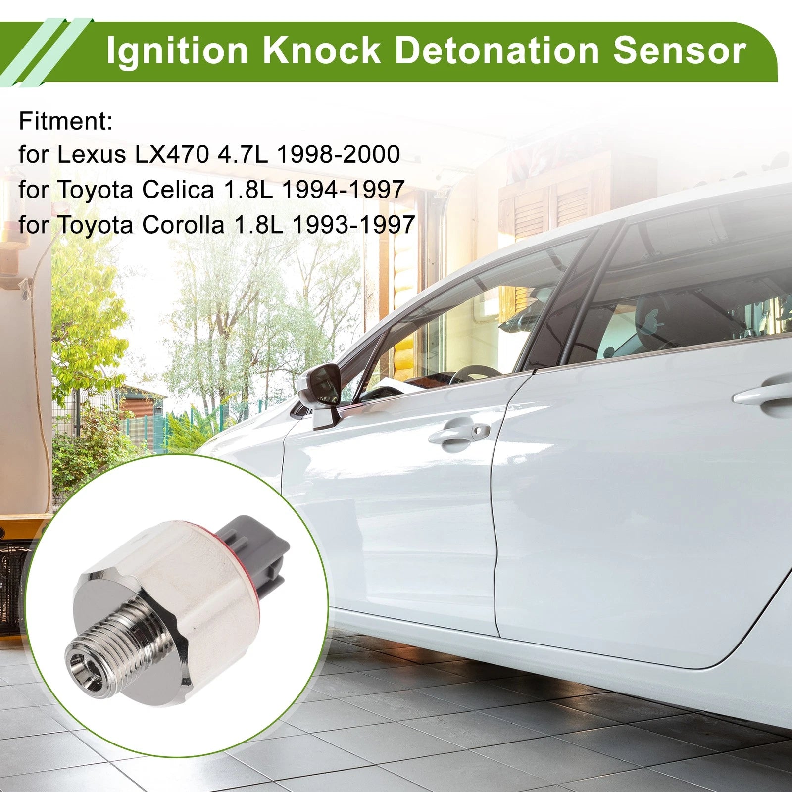 1 Pc Ignition Knock Detonation Sensor No.8961522030 for Lexus LX470 (1998–2000)