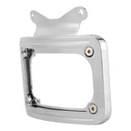 Curved License Plate Mount Frame with Light for Harley Street Glide (2010–2023)