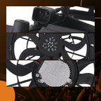 Electric Radiator Cooling Fan for BMW X3 X4 (2014-2024)