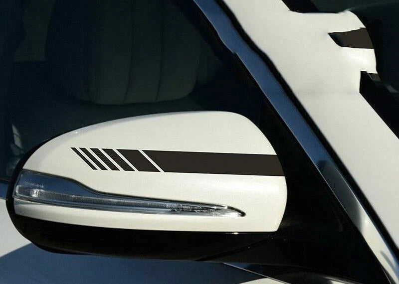 Black Vinyl Reflect Decals for Mercedes-Benz W204 W212 (2007-2015)