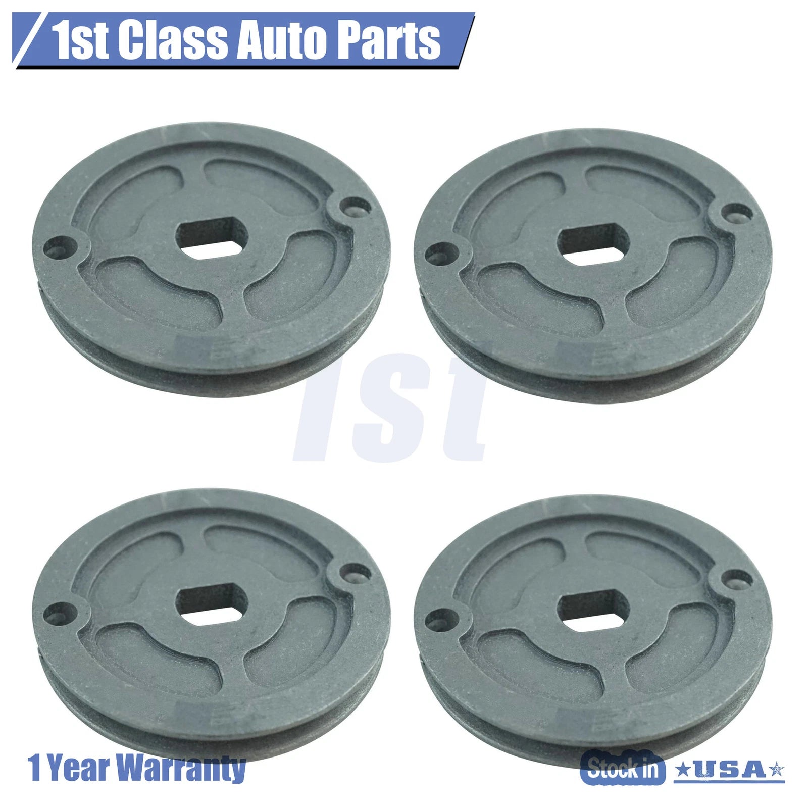 Set of 4 Metal Rear Seat Cable Guide Pulley for Honda Ridgeline (2006–2014)