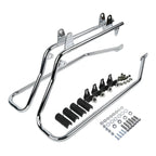 Saddlebag Conversion Brackets with Hardware for Harley Softail