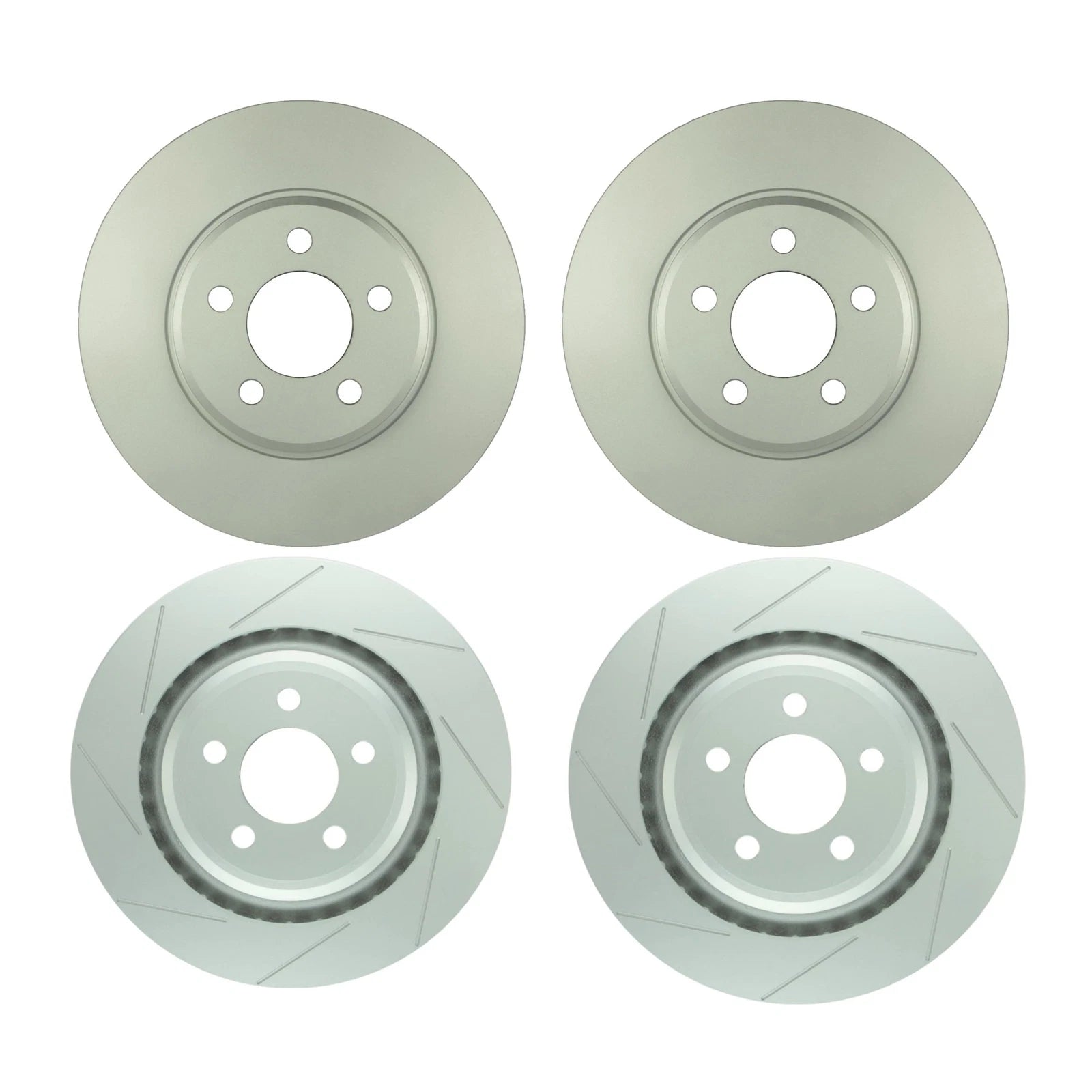 Disc Brake Rotors Kit for Dodge Challenger Charger (320mm Front, 350mm Rear)