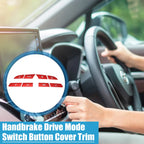 8pcs Steering Wheel Switch Button Cover for Hyundai Sonata (2020–2022) Red