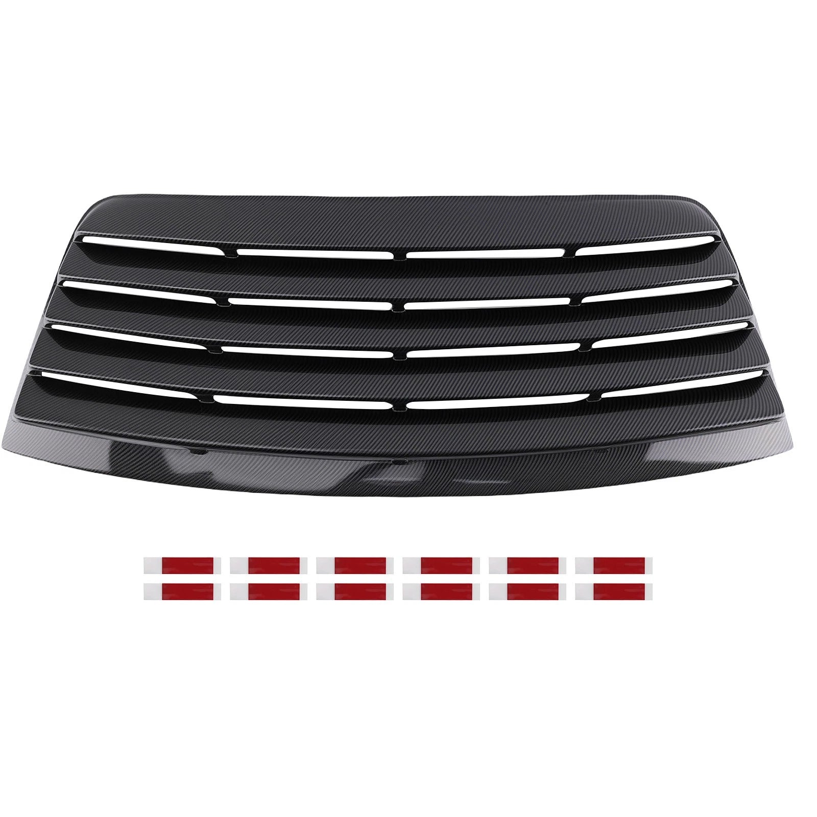 Carbon Fiber Rear Window Louver for Dodge Challenger (2008–2023) UV Block