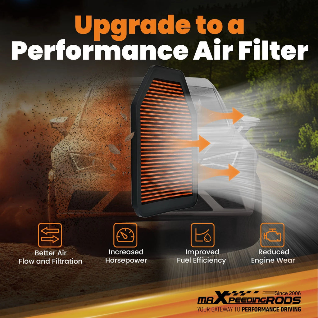 Engine Filter for Jeep Wrangler JK (2007-2017) V6 Direct Replacement