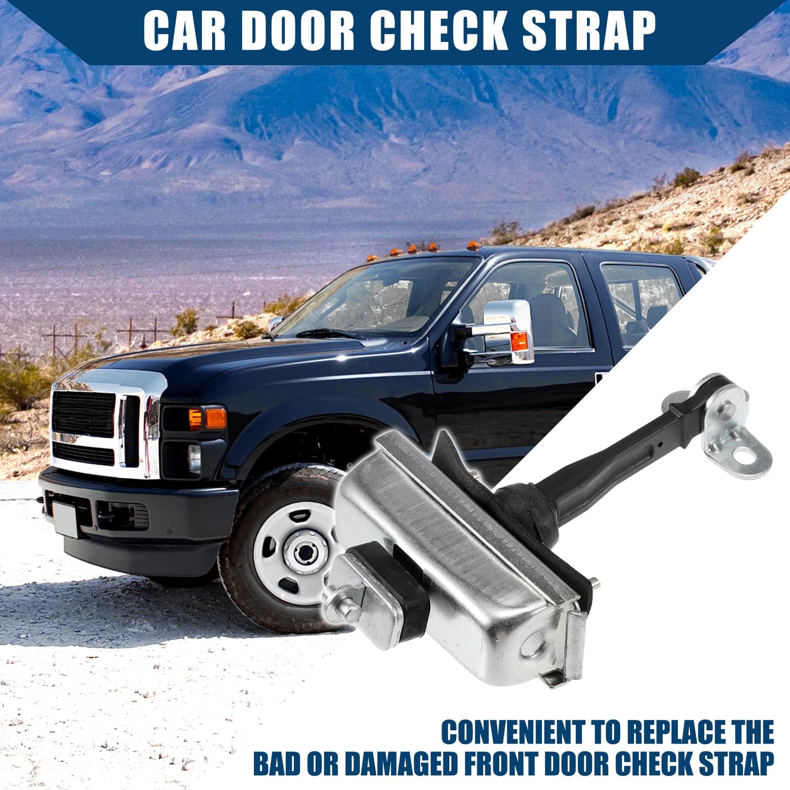 Set of 2 Door Check Straps for Ford Excursion (1999–2005) No.F81Z2523552AA