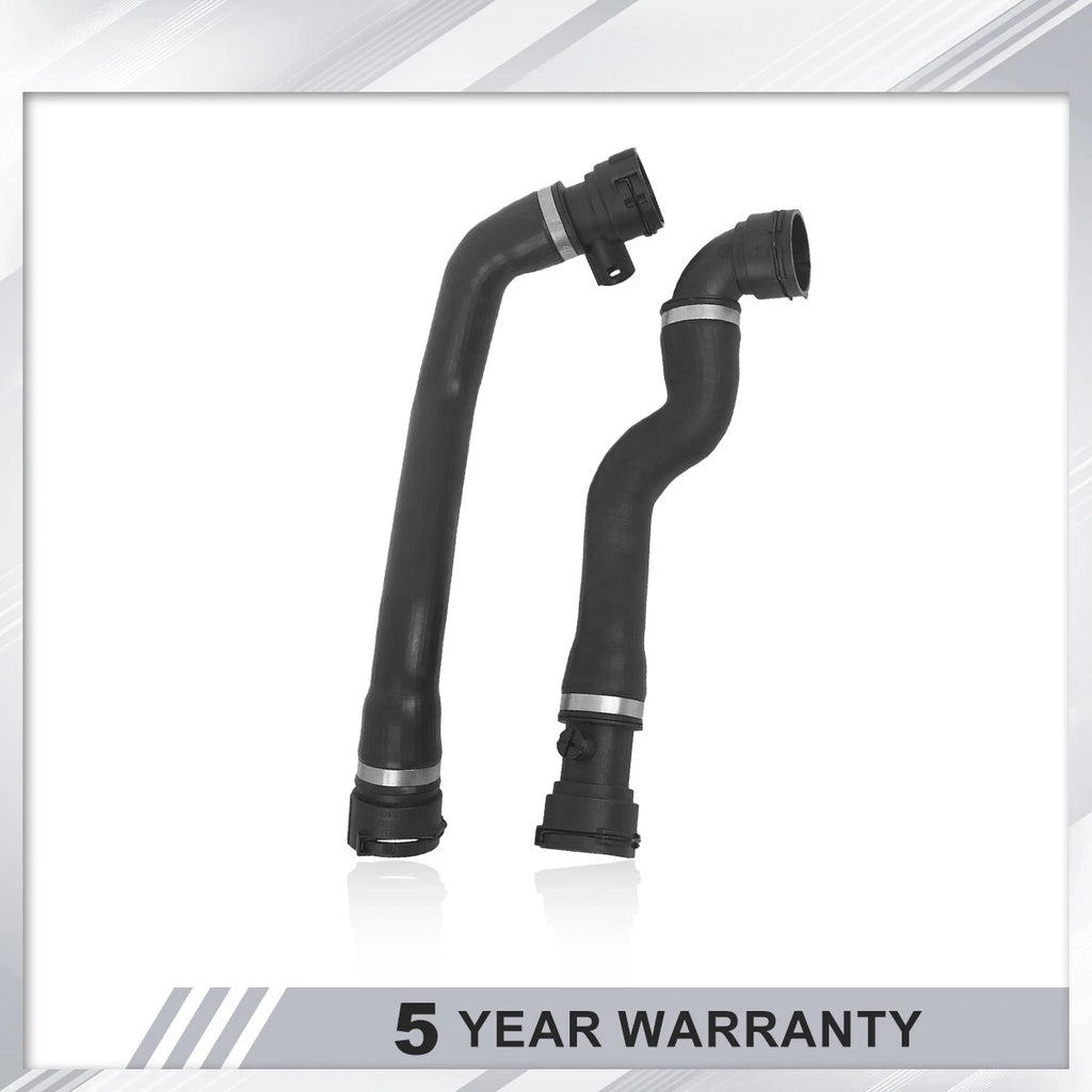 Upper & Lower Engine Radiator Coolant Hoses for BMW E39 525i 530i (2001–2003)