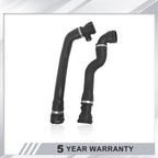Upper & Lower Engine Radiator Coolant Hoses for BMW E39 525i 530i (2001–2003)